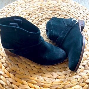 Suede UGG cowboy booties